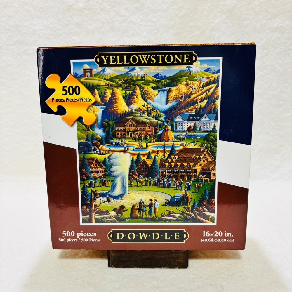 Dowdle Yellowstone National Park 500 Piece Jigsaw Puzzle Eric Dowdle Art 888584 - Picture 3 of 13